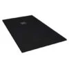 Giorgio2 Cut-To-Size Black Slate Effect Shower Tray - 2200 X 800mm