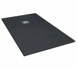 Giorgio2 Cut-To-Size Graphite Slate Effect Shower Tray - 1700 X 700mm