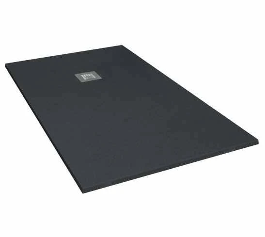 Giorgio2 Cut-To-Size Graphite Slate Effect Shower Tray - 2000 X 700mm