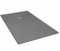 Giorgio2 Cut-To-Size Grey Slate Effect Shower Tray - 1500 X 700mm