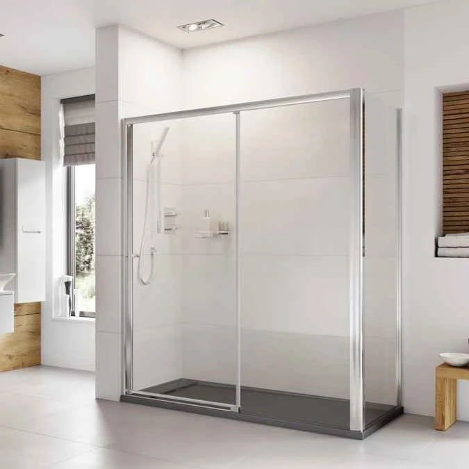Roman Haven6 1400mm Level Access Sliding Shower Door, Left Hand - Image 2