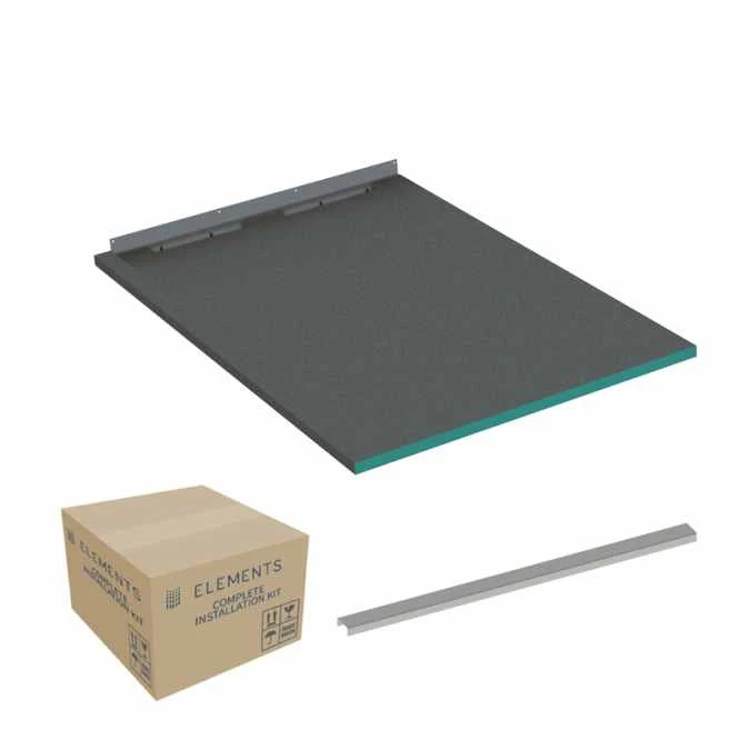 Abacus Infinity Wet Room Tray - Right Hand - 1400 X 950mm