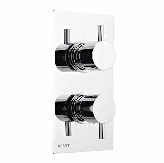 Plan Thermostatic Concealed Shower Valve Fixed Rain Head - Kartell UK - Image 4