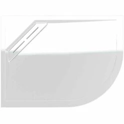 Kudos Connect2 1000 X 900mm LH Offset Quadrant Shower Tray
