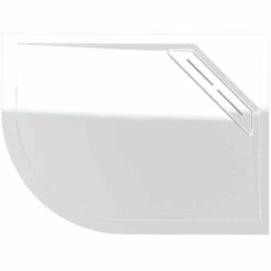 Kudos Connect2 1000 X 800mm RH Offset Quadrant Shower Tray