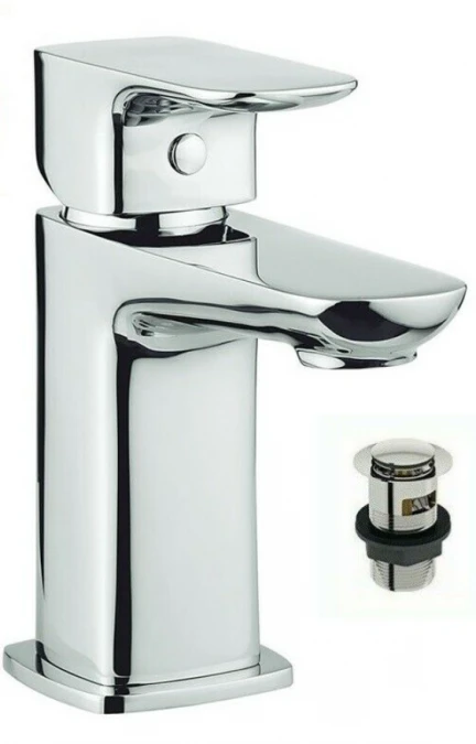 Britton MyHome Mini Basin Mixer Tap Inc Waste - Image 2