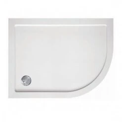 Zamori Offset Quadrant - 1200 X 800 - Right Hand Shower Tray - Z1202