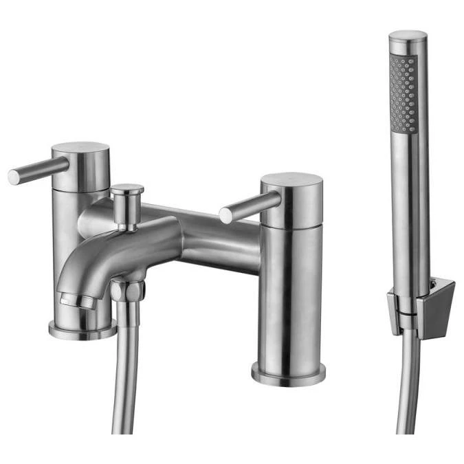Pomeranian Bath/Shower Mixer W/Bracket - Chrome