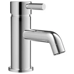 Pomeranian Cloakroom Basin Mixer W/Click-Clack Waste - Chrome