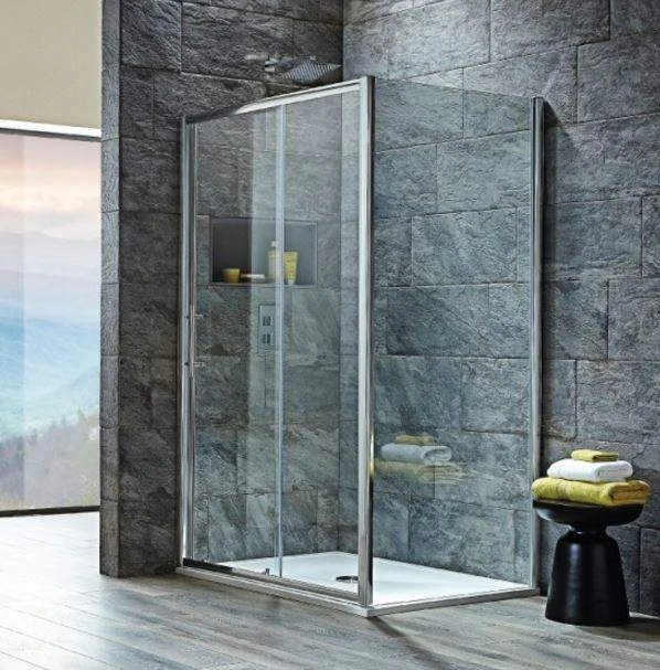 Scudo S8 Sliding Shower Door - 1100mm - Image 2