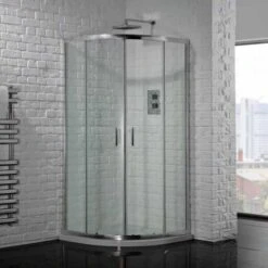 Aquadart Venturi 6 900 X 760mm Offset Quadrant Shower Enclosure