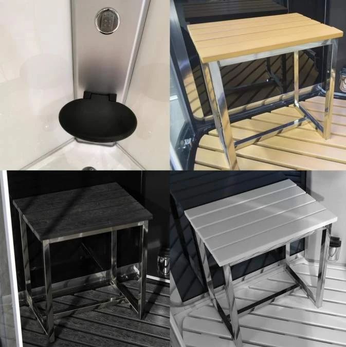 Vidalux Pure E 1200 Shower Cabin 1200 X 800mm With Electric Shower - Image 14