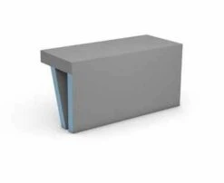Wedi Sanoasa Tileable Bench 1 - Straight - 900mm