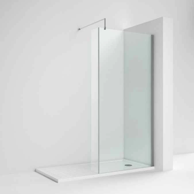 700mm Walk In Shower Screen - Nuie - Image 2