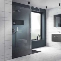 1000mm Walk In Shower Screen - Nuie