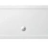 Zamori Anti-Slip Rectangular Shower Tray - 1600 X 700 - Central Waste - Z1182A