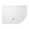 Zamori Offset Quadrant - 1200 X 900 - Right Hand Shower Tray - Z1204